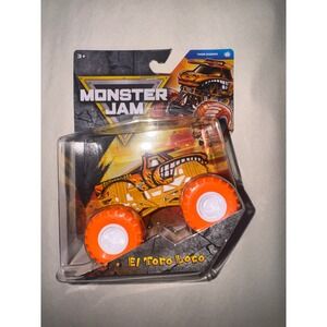 Monster Jam El Toro Loco Toon Shaded Series 45 Die-Cast Monster Truck 1:64 Scale